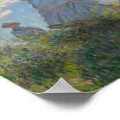 Poster Femme impressionniste française avec le Monet Para (Coin)