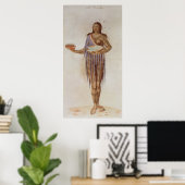 Poster Femme indienne de Floride (Bureau à domicile)