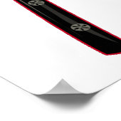 Poster Femme japonaise Warrior (Coin)