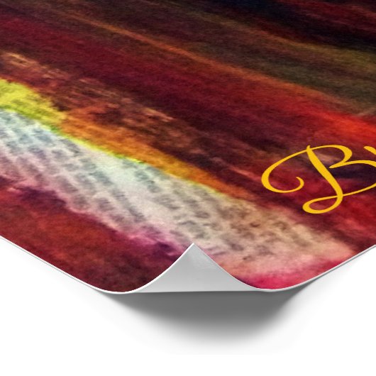 Poster Femme jaune (Coin)