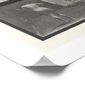 Poster Femme jetant un seau d'eau, plaque 401 de ' (Coin)