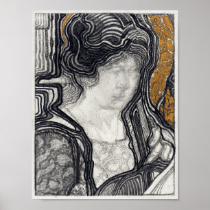 Poster Femme jouant du violoncelle
