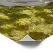 Poster Femme Lecture Springtime Monet (Coin)