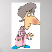 Poster Femme malade (Devant)