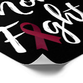 Poster Femme Maman Combattante Cerveau Aneurie Sensibilis (Coin)