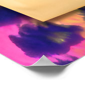 Poster Femme Mardi Gras Martini du milieu du siècle futur (Coin)