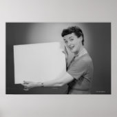 Poster Femme mature (Devant)