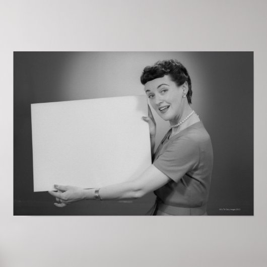 Poster Femme mature (Devant)