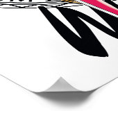 Poster Femme Merveilleuse Avec Emblème Tribal Grec (Coin)