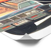 Poster Femme militaire rétro (Coin)