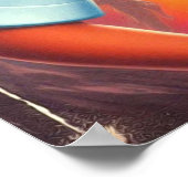 Poster Femme militaire rétro (Coin)