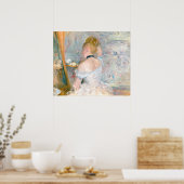 Poster Femme morisot à sa Toilette Impressionniste França (Cuisine)