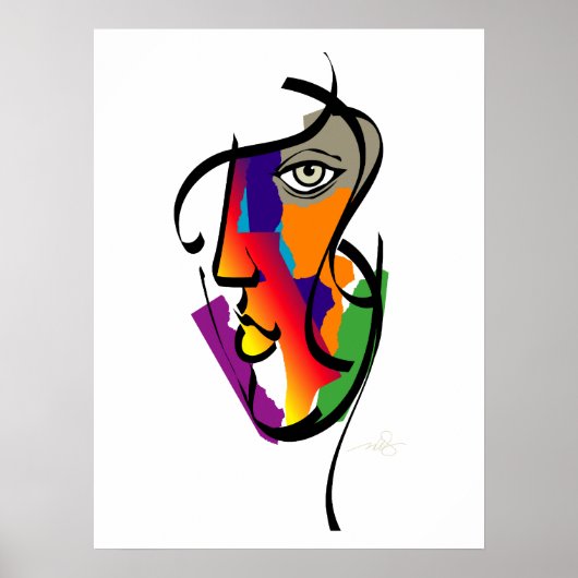 Poster Femme multiculturelle (Devant)