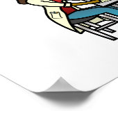 Poster Femme noire scientifique (Coin)