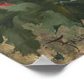 Poster Femme Papillon, par Luis Ricardo Falero (Coin)