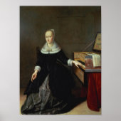 Poster Femme par un Virginal (Devant)