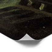 Poster Femme paysanne par foyer par Vincent van Gogh (Coin)