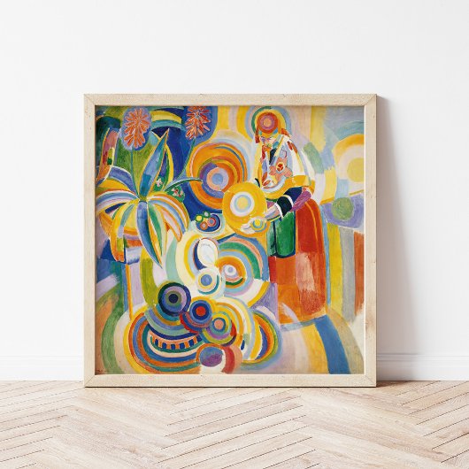 Poster Femme portugaise | Robert Delaunay