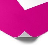 Poster Femme pour toilettes (Coin)