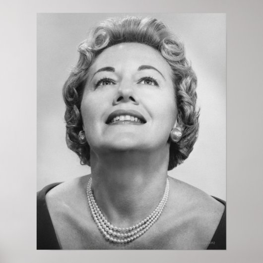 Poster Femme qui regarde (Devant)