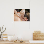 Poster Femme recevant un traitement spa (Cuisine)