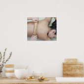 Poster Femme recevant un traitement spa (Cuisine)