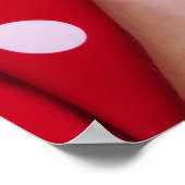 Poster femme rétro vintage (Coin)