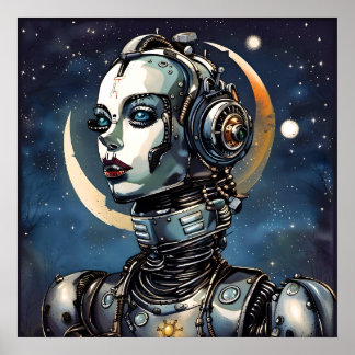 Poster Femme-robot II