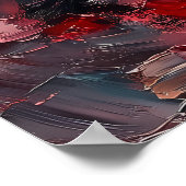 Poster Femme Serene Lecture Sous Les Fleurs De Cerisiers (Coin)