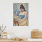 Poster Femme Seurat Se Poussant (Cuisine)