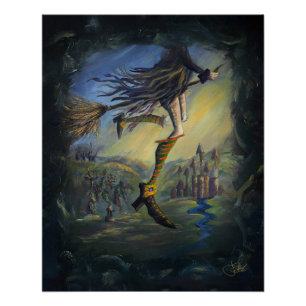 Poster Femme Sorcière Grande