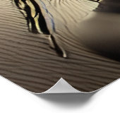 Poster Femme sous l'eau Dystopian Abstrait AI Art (Coin)