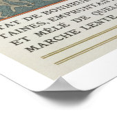 Poster Femme suivie d'un léopard, illustration de 'Le (Coin)