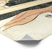 Poster Femme tissant (Coin)