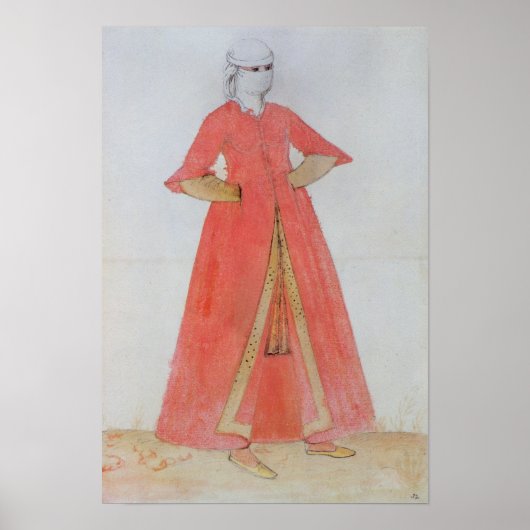 Poster Femme turque (Devant)