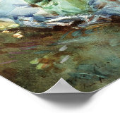 Poster Femme turque par un flux (Coin)