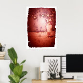 Poster Femme tzigane vintage (Bureau à domicile)