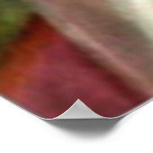 Poster Femme US Drapeau 4 juillet (Coin)