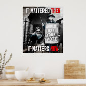 Poster Femme! Utilisez Votre Vote ! Non daté (Cuisine)