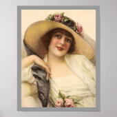 Poster Femme victorienne (Devant)