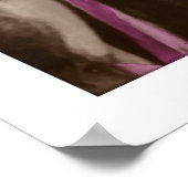 Poster femme victorienne, long profil cheveux (Coin)