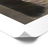 Poster femme victorienne, longue guirlande à cheveux (Coin)