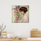 Poster femme vintage (Cuisine)