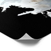 Poster Femme voyageuse - Impact génétique (Coin)