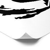 Poster Femme Wakeboard (Coin)