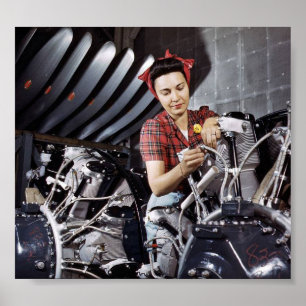 Poster Femmes à la guerre #2