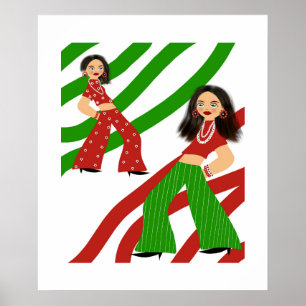 Poster Femmes à la mode
