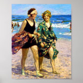 Poster Femmes à Sea Edward Henry Potthast (Devant)