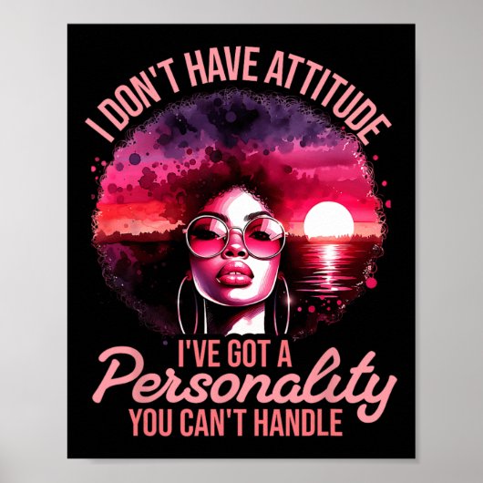 Poster Femmes afro-américaines Black Pride Femmes afro-am (Devant)