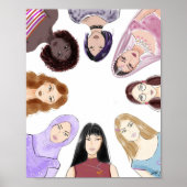 Poster femmes, art, (Devant)